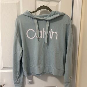 Calvin Klein Relaxed Crop Hoodie